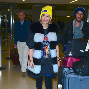 Rita Ora Wearing Milusha London Vest